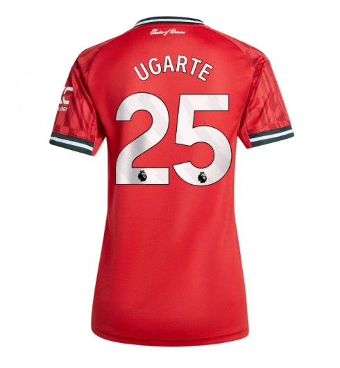 Manchester United Manuel Ugarte #25 Hjemmedrakt Dame 2025-26 Korte ermer Manchester United Manuel Ugarte #25 Hjemmedrakt Dame 2025-26 Korte ermer